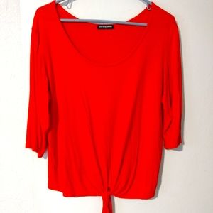 ❌ SOLD ❌ Orange 3/4 Sleeve Top